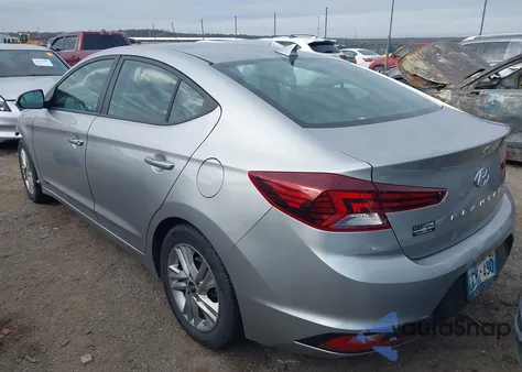 2020 Hyundai Elantra Sel z USA, uszkodzony, nr VIN 5NPD84LF9LH554520